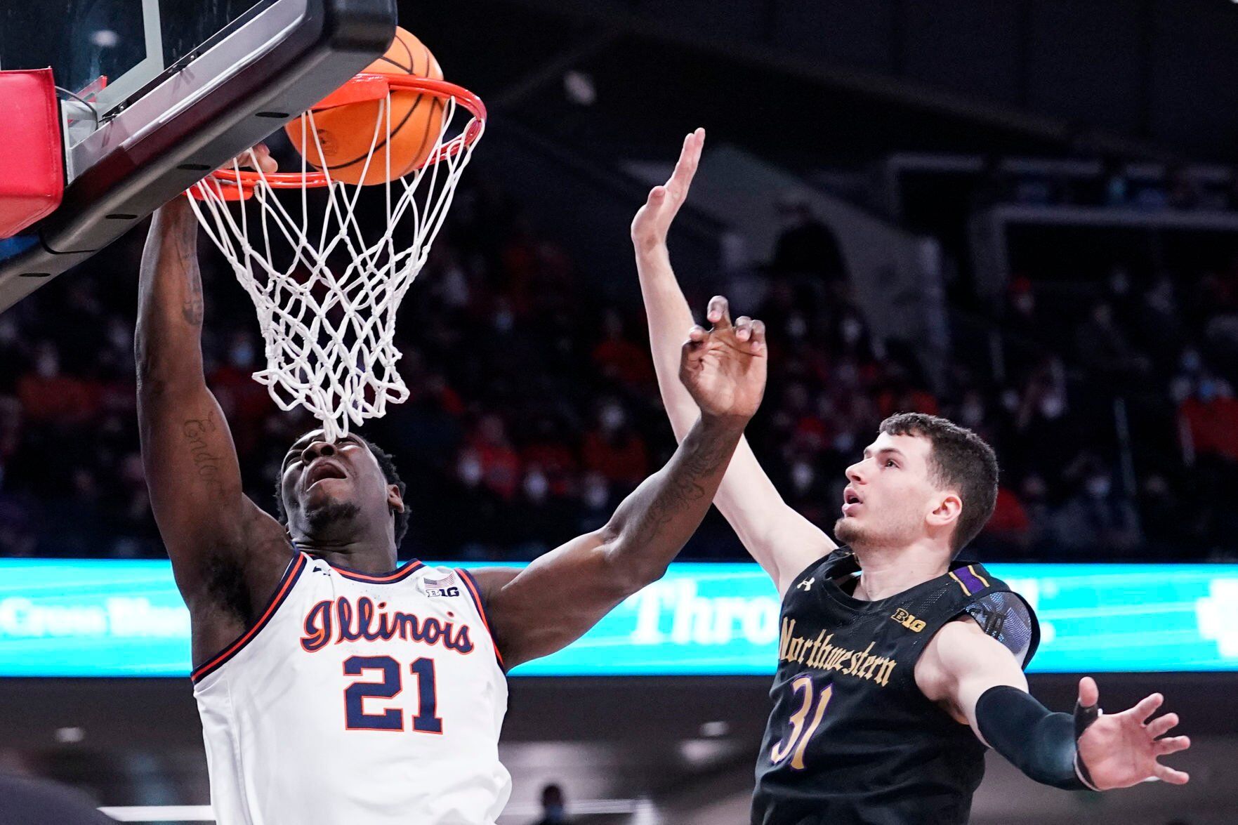 Illinois Northwestern Basketball